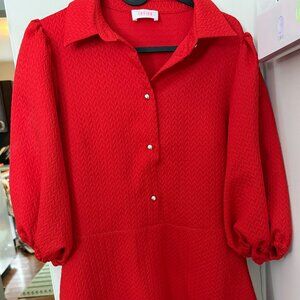 Red Preppy Dress